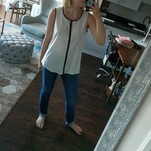 NY Collection White Blouse